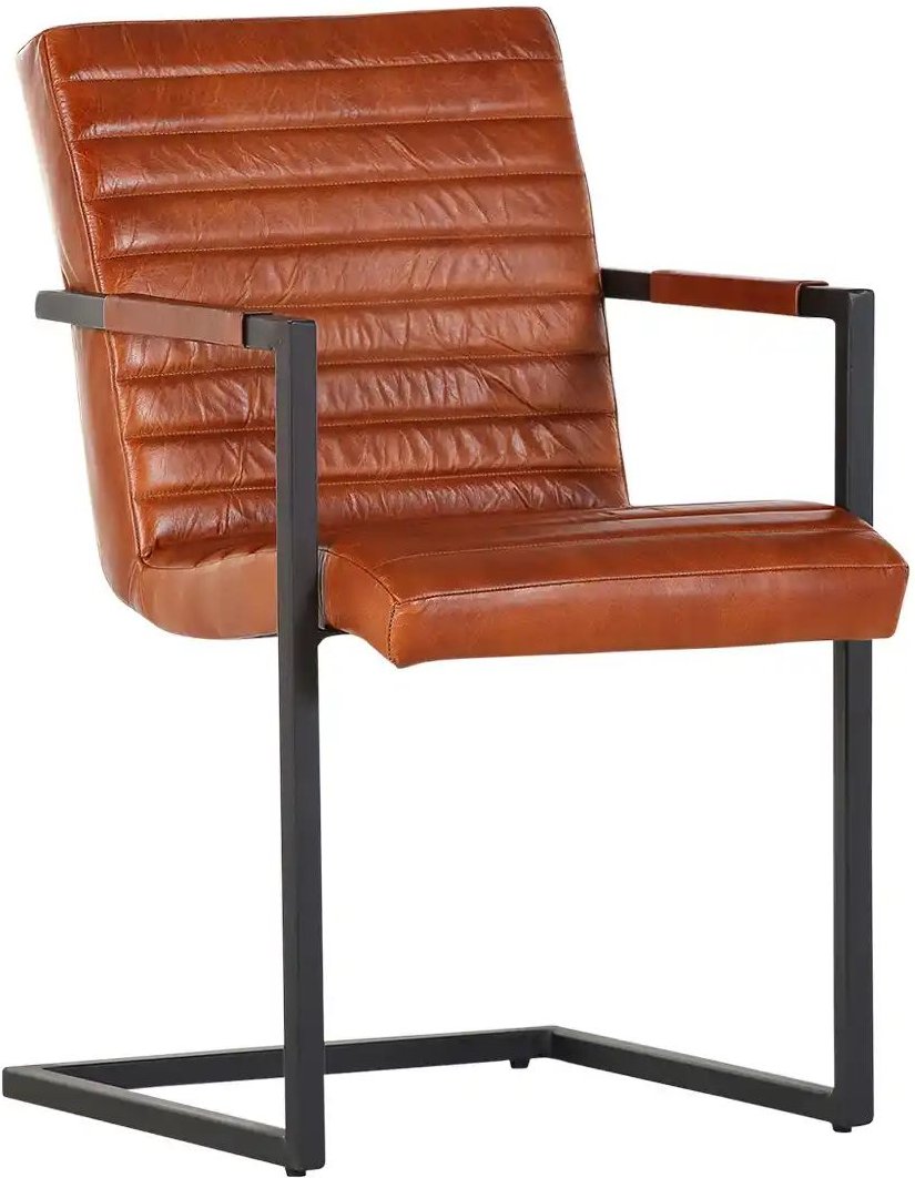 Freischwinger Buff ¦ braun ¦ Maße (cm): B: 52 H: 87 T: 64.0 Stühle > Schwingstühle - Höffner