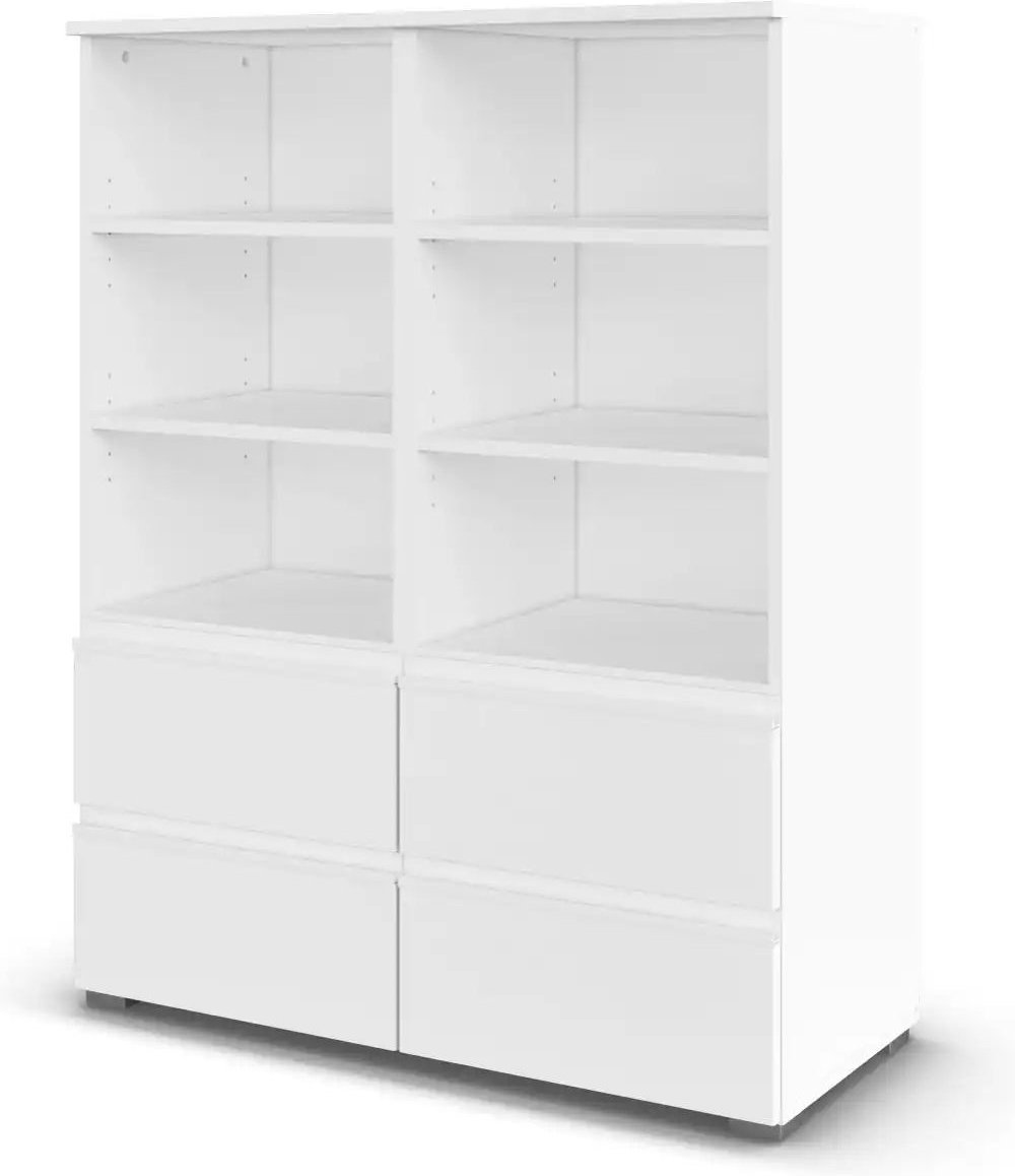 Kommode Jamie ¦ weiß ¦ Maße (cm): B: 93 H: 119 Kommoden & Sideboards > Kommoden - Höffner