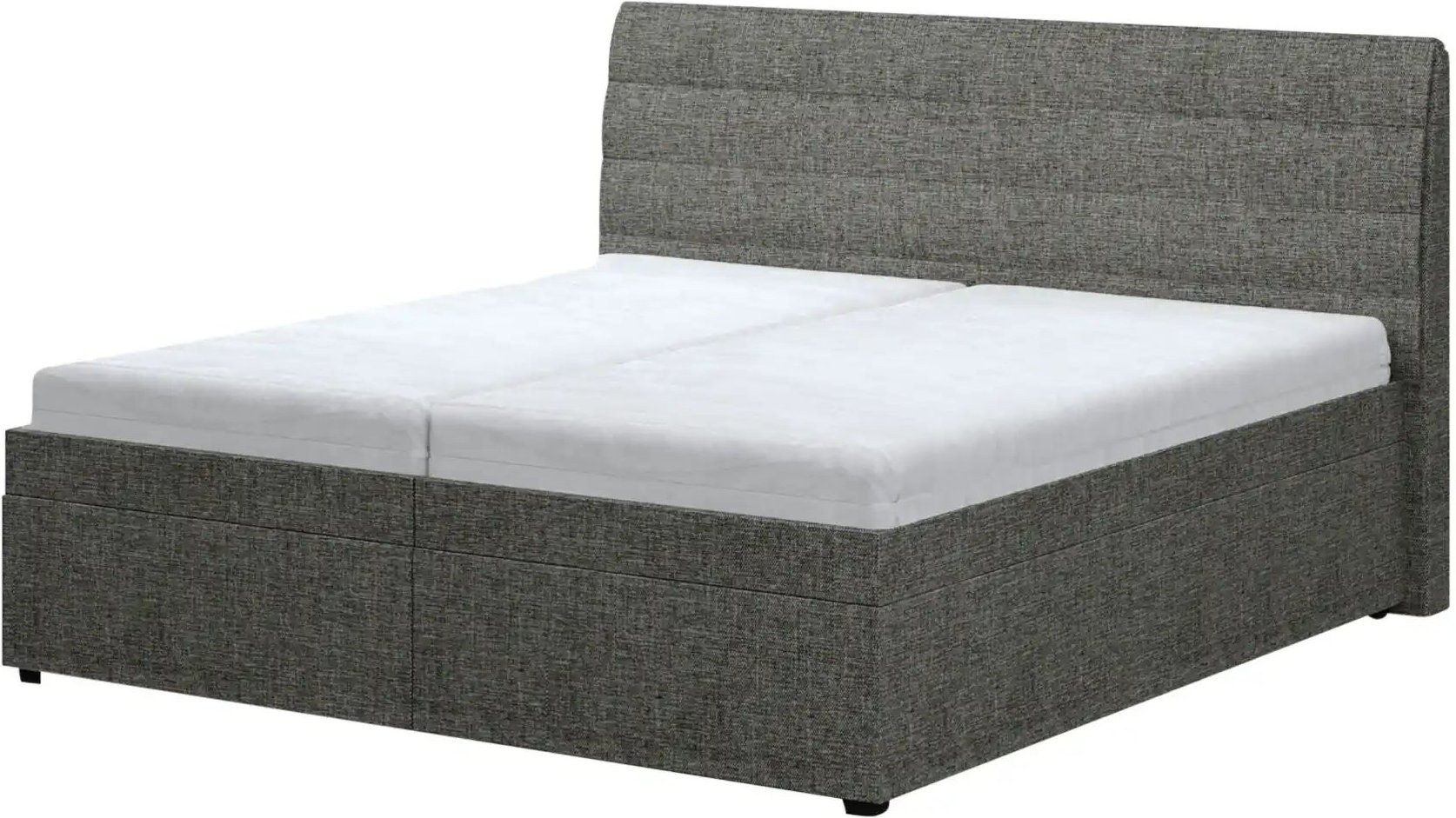 Boxspringbett Comte ¦ grau ¦ Maße (cm): B: 202 H: 116 Betten > Boxspringbetten - Höffner