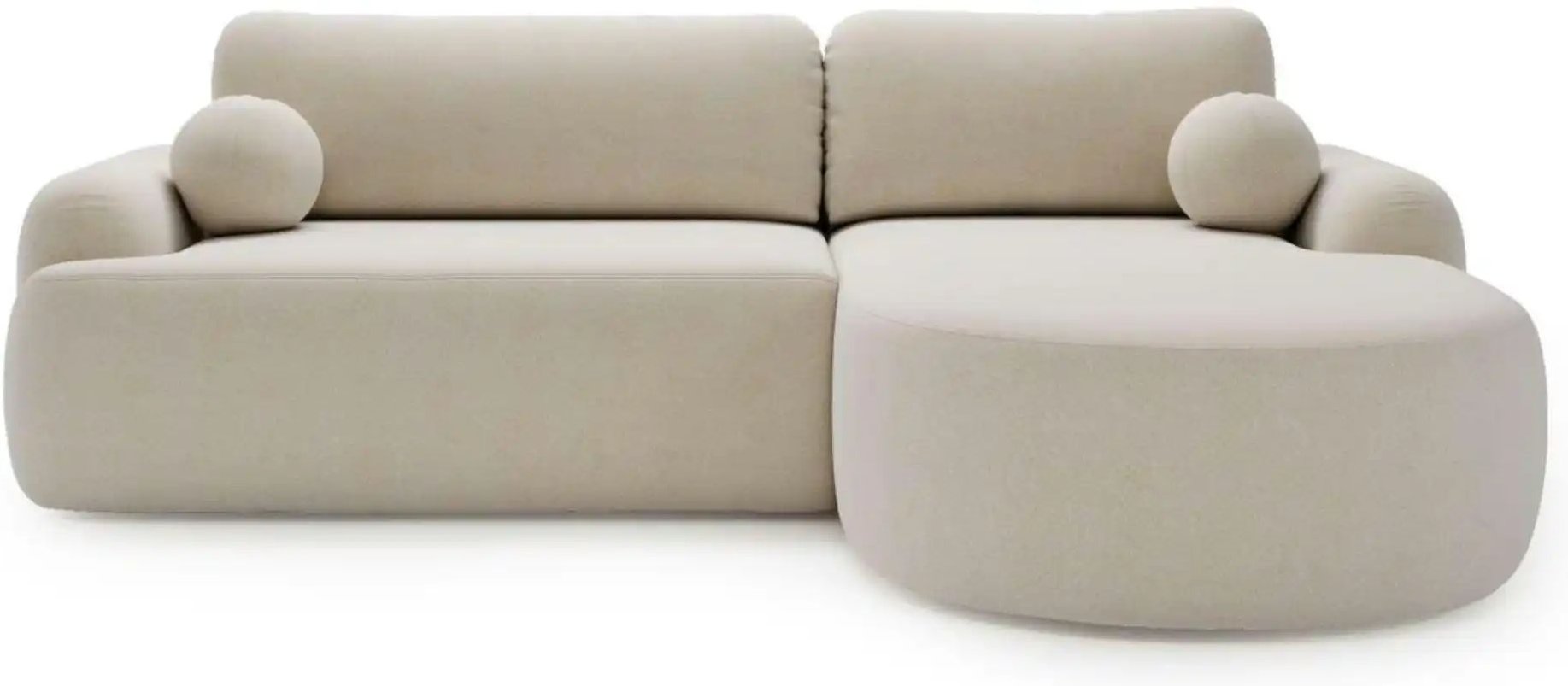 Thumbnail - Ecksofa Aurio ¦ beige ¦ Maße (cm): B: 261 H: 91 Polstermöbel > Sofas > Ecksofas - Höffner