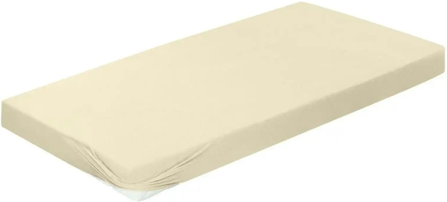 Bierbaum Jersey Spannbetttuch ¦ braun ¦ Maße (cm): B: 190 H: 1 Bettwaren > Bettlaken - Höffner