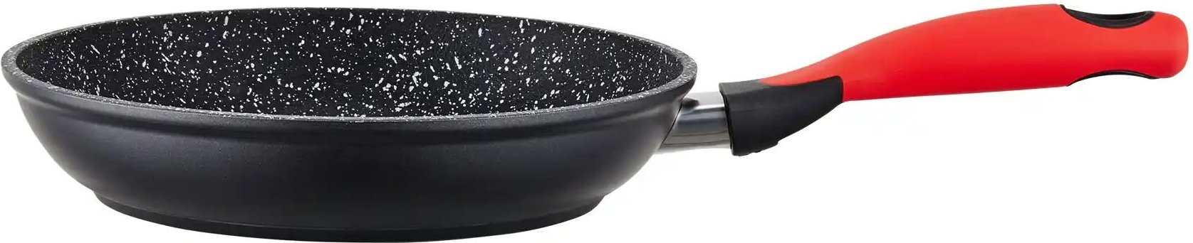 KHG Bratpfanne Red'n'Hot ¦ rot ¦ Aluminium ¦ Maße (cm): H: 4,8 Ø: 24 Töpfe & Pfannen & Zubehör > Pfannen > Bratpfannen...