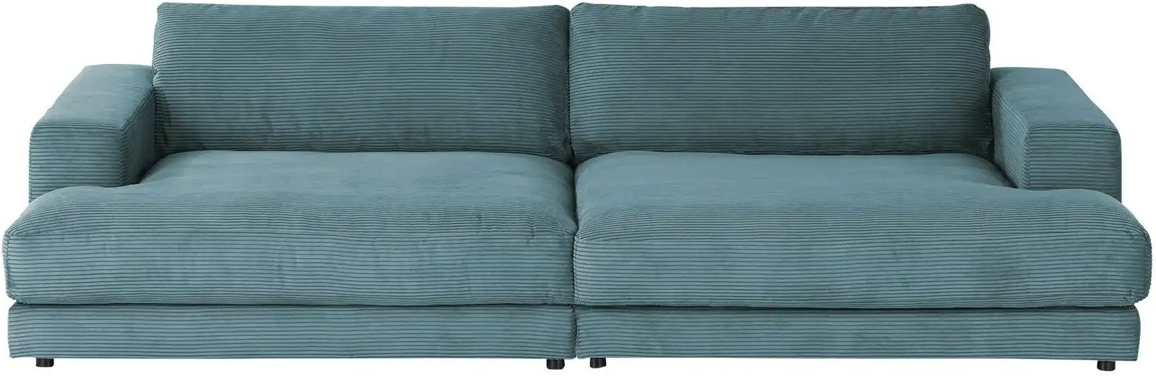 Thumbnail - Jette Home Megasofa Cord Sila ¦ türkis/petrol ¦ Maße (cm): B: 290 H: 85 T: 170.0 Polstermöbel > Sofas > 3-Sitzer - Höffn...