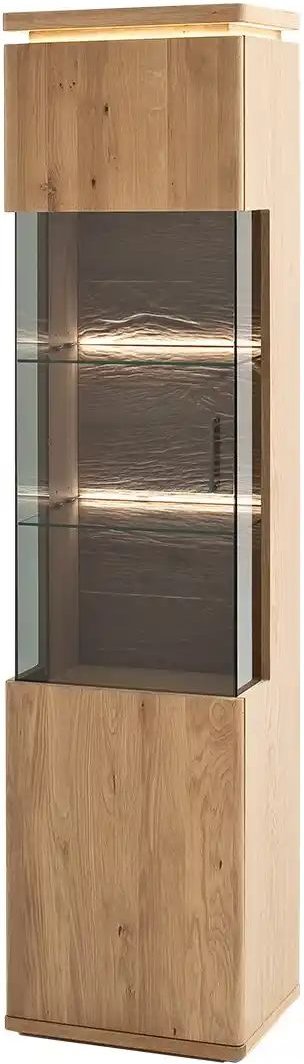 Woodford Vitrine Alone ¦ holzfarben ¦ Maße (cm): B: 50 H: 204 T: 37.0 Schränke > Vitrinen - Höffner