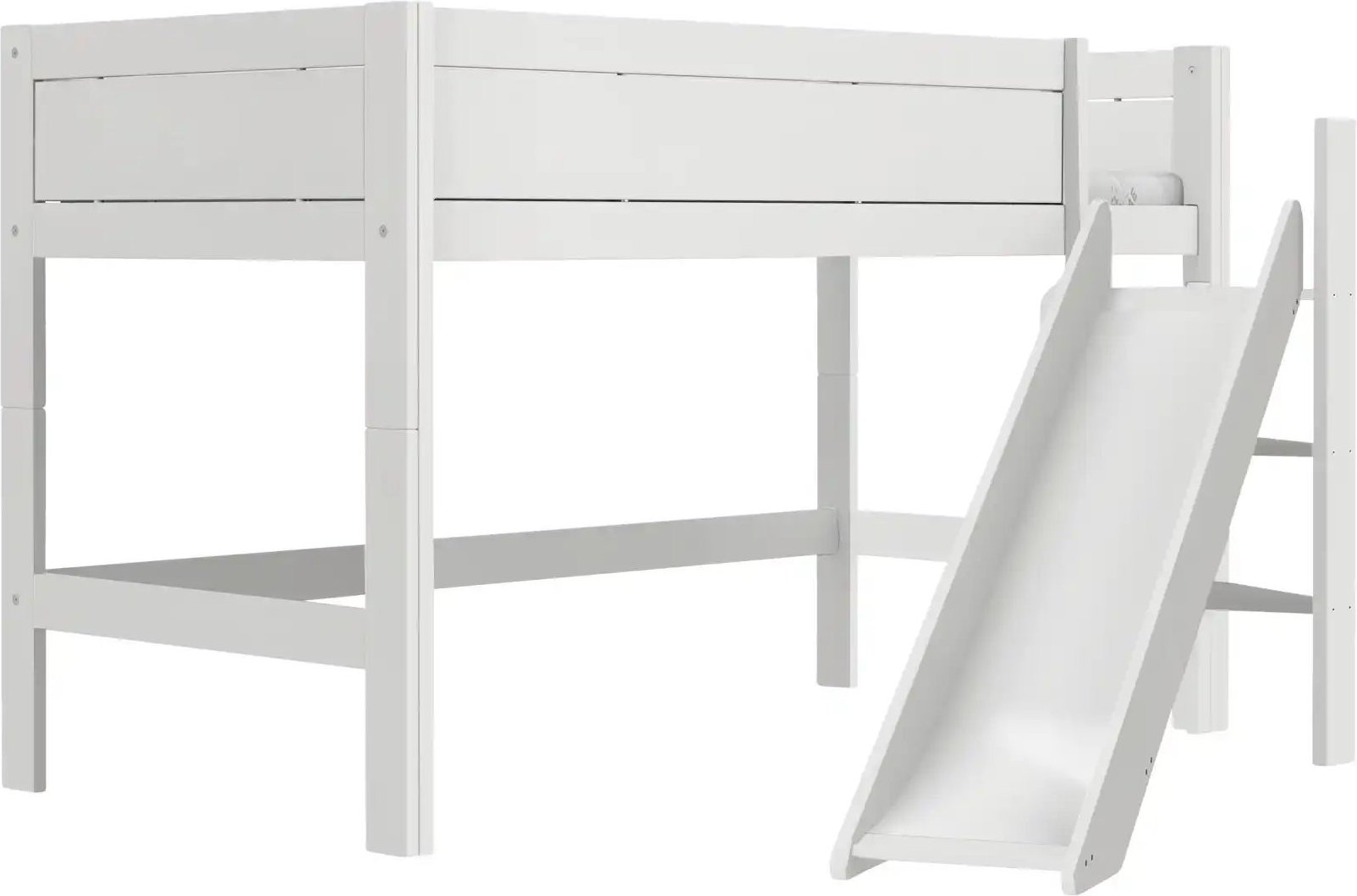 Thumbnail - Lifetime Hochbett mit Rutsche Basis ¦ weiß ¦ Maße (cm): B: 207 H: 128 T: 192.0 Betten > Bettgestelle - Höffner