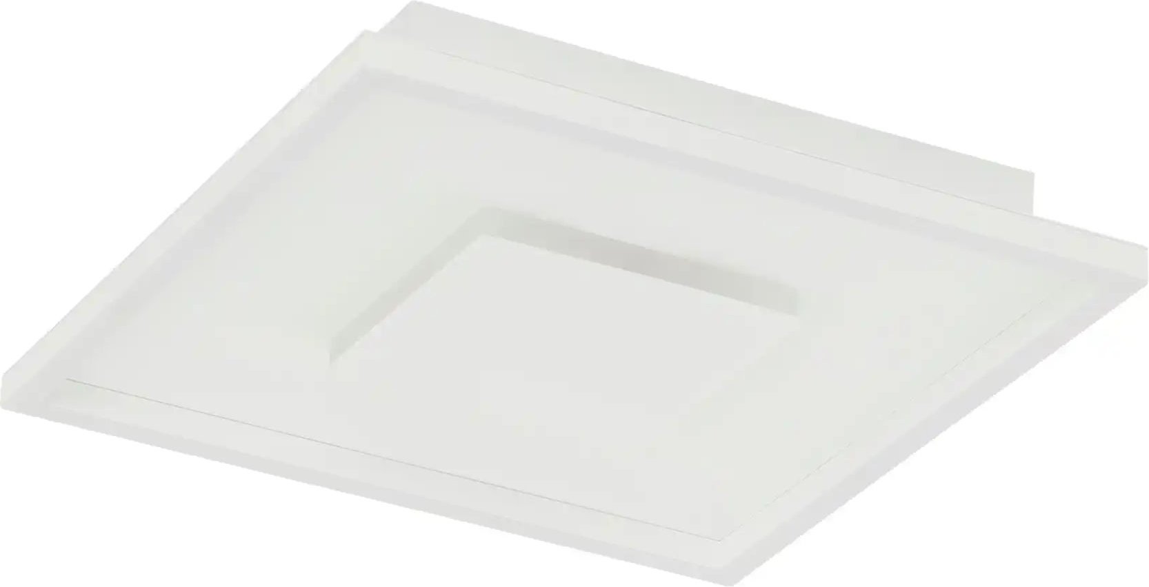 Thumbnail - KHG LED-Deckenleuchte weiß ´quadrat klein´ ¦ weiß ¦ Maße (cm): B: 31 H: 5 T: 31.0 Lampen & Leuchten > Deckenleuchten...