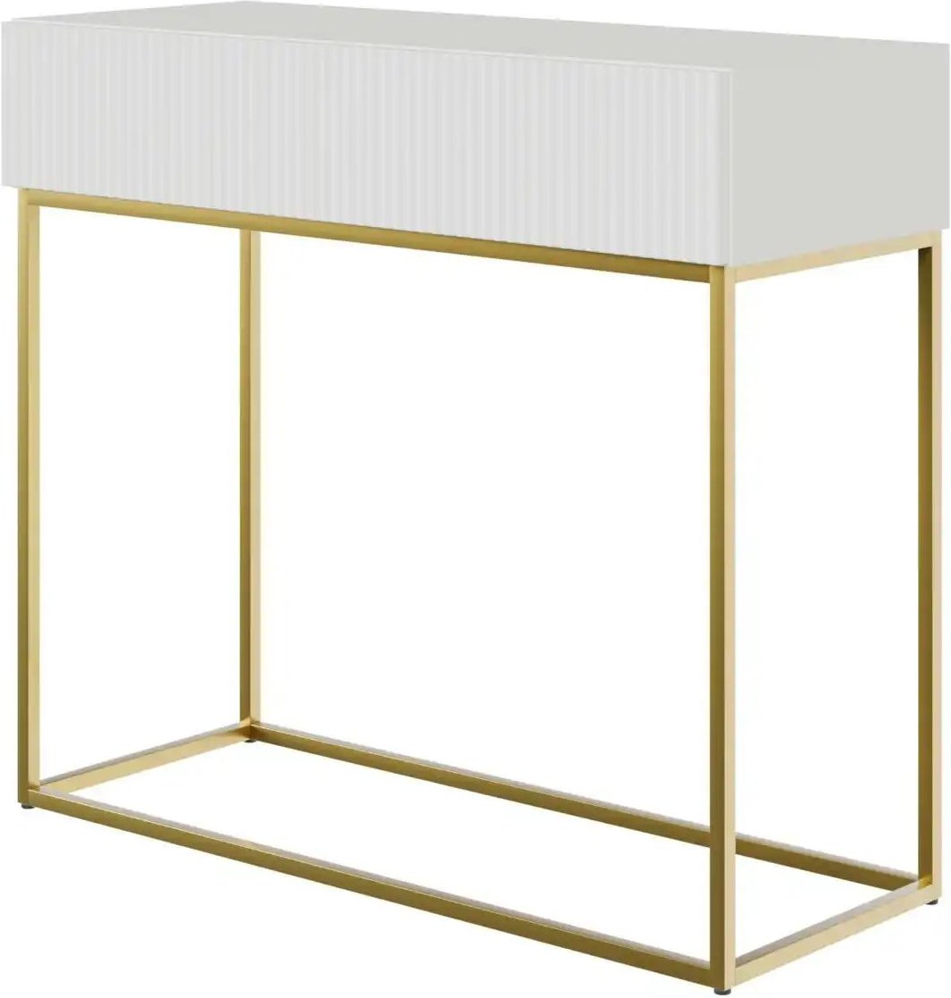 Selsey Konsolentisch Veldio ¦ weiß ¦ Maße (cm): B: 90 H: 79 Tische > Konsolentische - Höffner