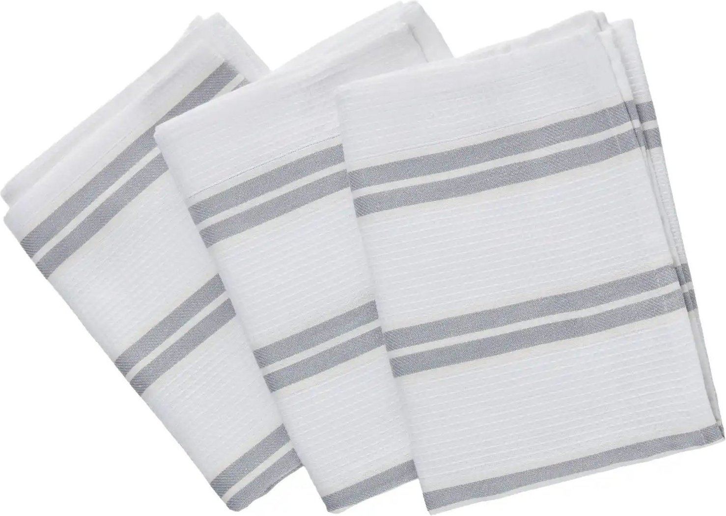 for friends Geschirrtuch-Set Geschirr Pique ¦ grau ¦ 100% Baumwolle ¦ Maße (cm): B: 50 Tischwäsche & Küchentextilien > ...