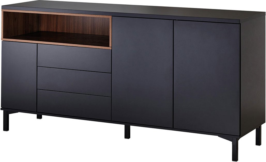 Thumbnail - Sideboard Case ¦ schwarz ¦ Maße (cm): B: 175,7 H: 89,8 T: 48.0 Kommoden & Sideboards > Sideboards - Höffner