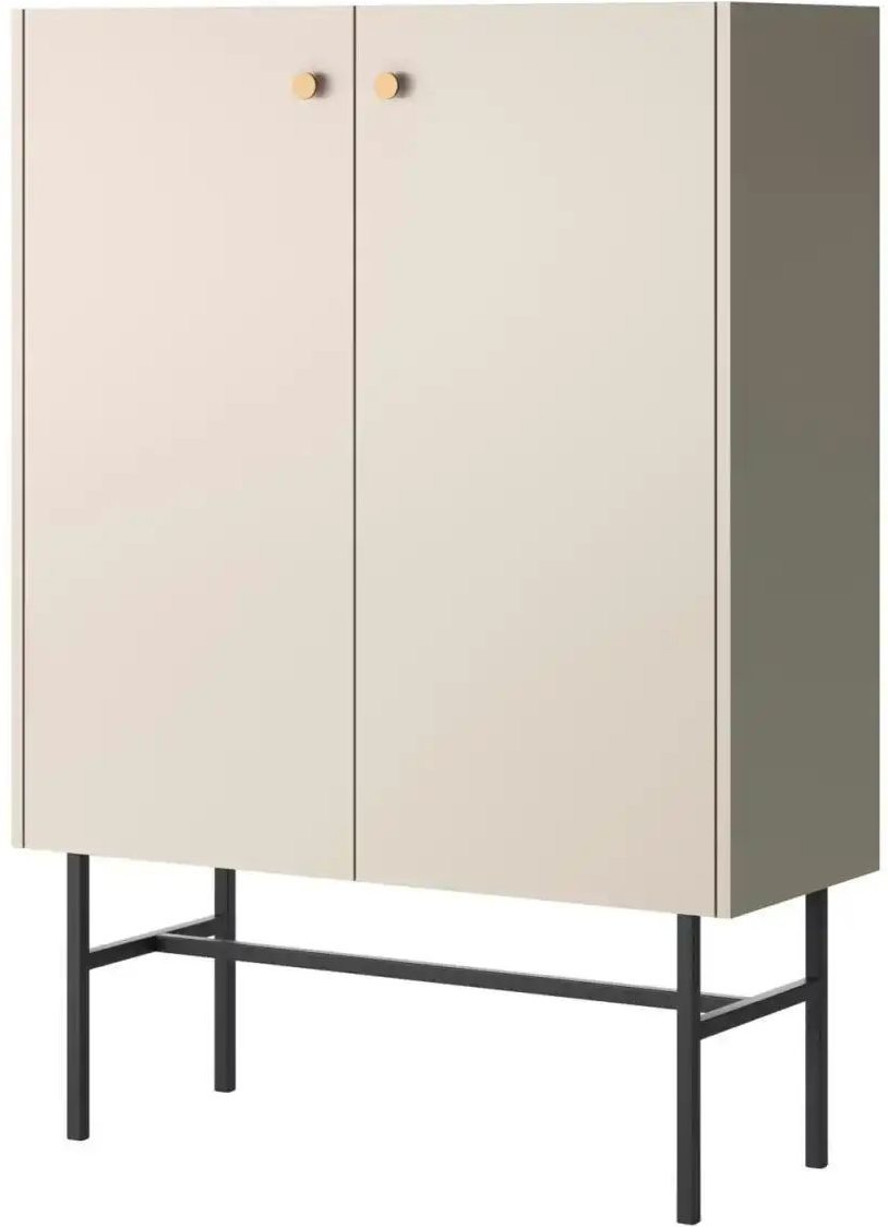 Selsey Highboard ¦ beige ¦ Maße (cm): B: 93,2 H: 131,7 Kommoden & Sideboards > Highboards - Höffner