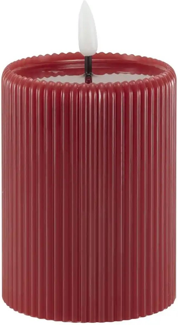 HOME STORY LED Kerze   ¦ rot ¦ Paraffin,Kunststoff ¦ Maße (cm): H: 10  Ø: 7.5 Weihnachten - Höffner