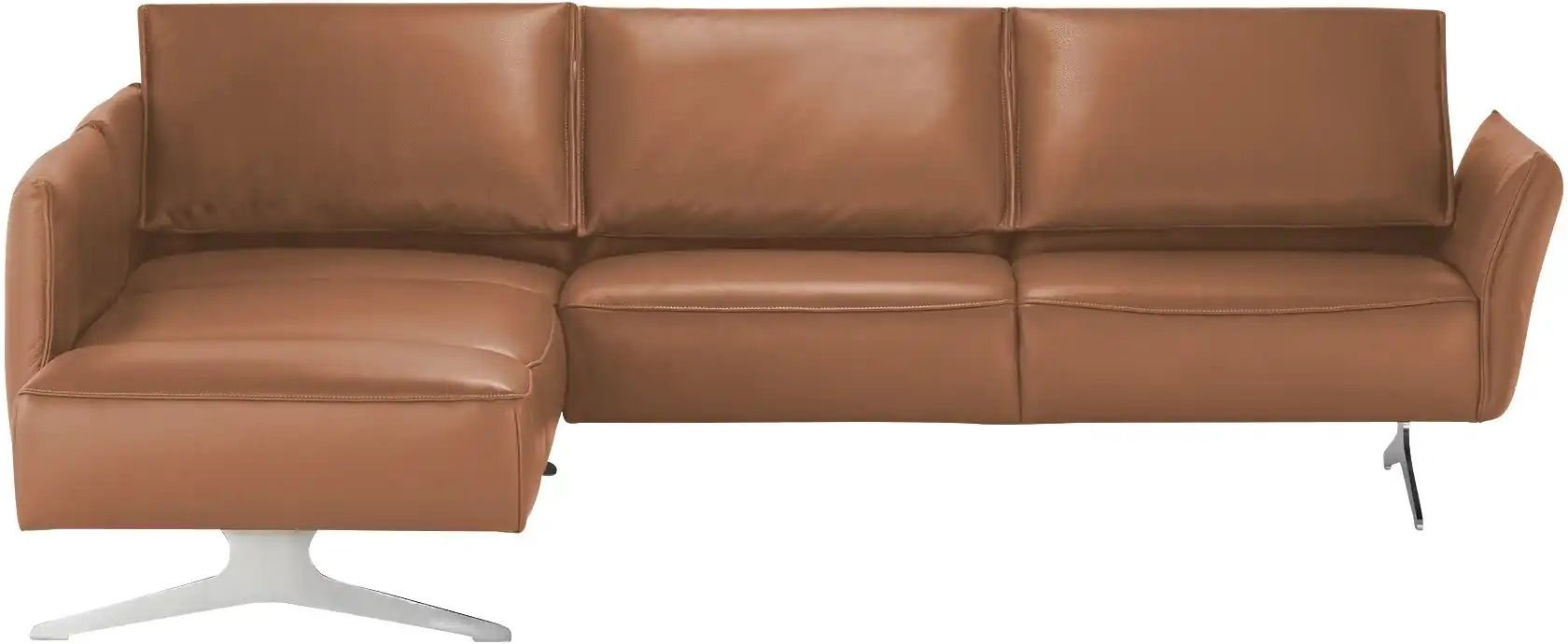 KOINOR Ecksofa Leder Vineto ¦ braun ¦ Maße (cm): B: 272 H: 83 T: 207.0 Polstermöbel > Sofas > Ecksofas - Höffner