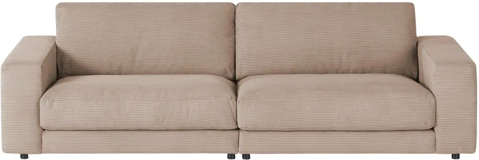 Jette Home Sofa Cord Sila ¦ braun ¦ Maße (cm): B: 250 H: 85 T: 127.0 Polstermöbel > Sofas > 3-Sitzer - Höffner