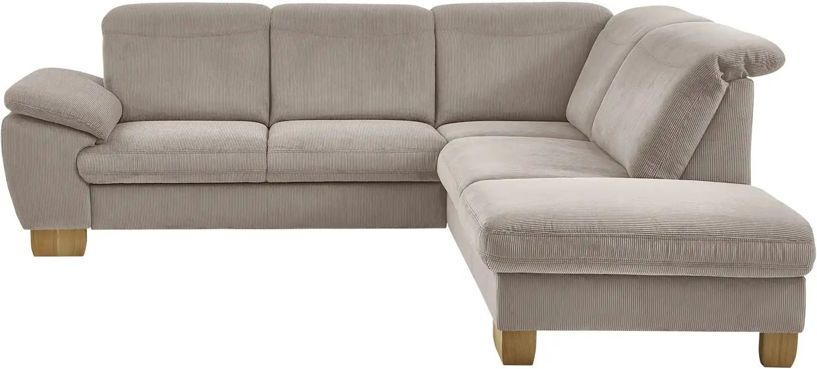 meinSofa Ecksofa  Raica-S ¦ grau ¦ Maße (cm): B: 266 H: 91 T: 243.0 Polstermöbel > Sofas > Ecksofas - Höffner