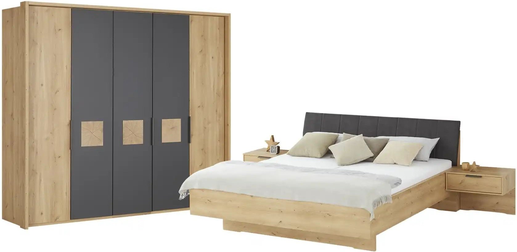 woodford komplett-schlafzimmer kyran ¦ holzf | preisvergleich