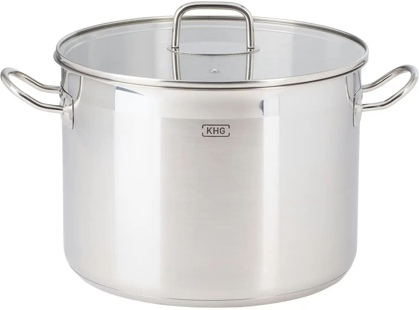 KHG Gemüsetopf LUNA ¦ silber ¦ Edelstahl ¦ Maße (cm): H: 19,5 Ø: 26 Töpfe & Pfannen & Zubehör > Töpfe - Höffner