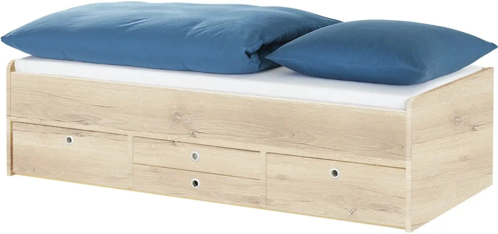 Schubkastenbett Grow Up ¦ holzfarben ¦ Maße (cm): B: 127 H: 54,5 Betten > Bettgestelle - Höffner