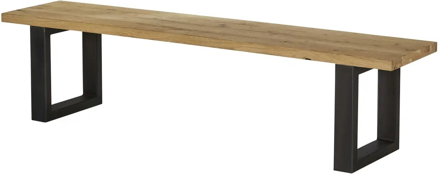 Gray & Jones Kufen-Sitzbank Black Coast One ¦ holzfarben ¦ Maße (cm): B: 40 H: 45 Bänke > Einzelbänke - Höffner