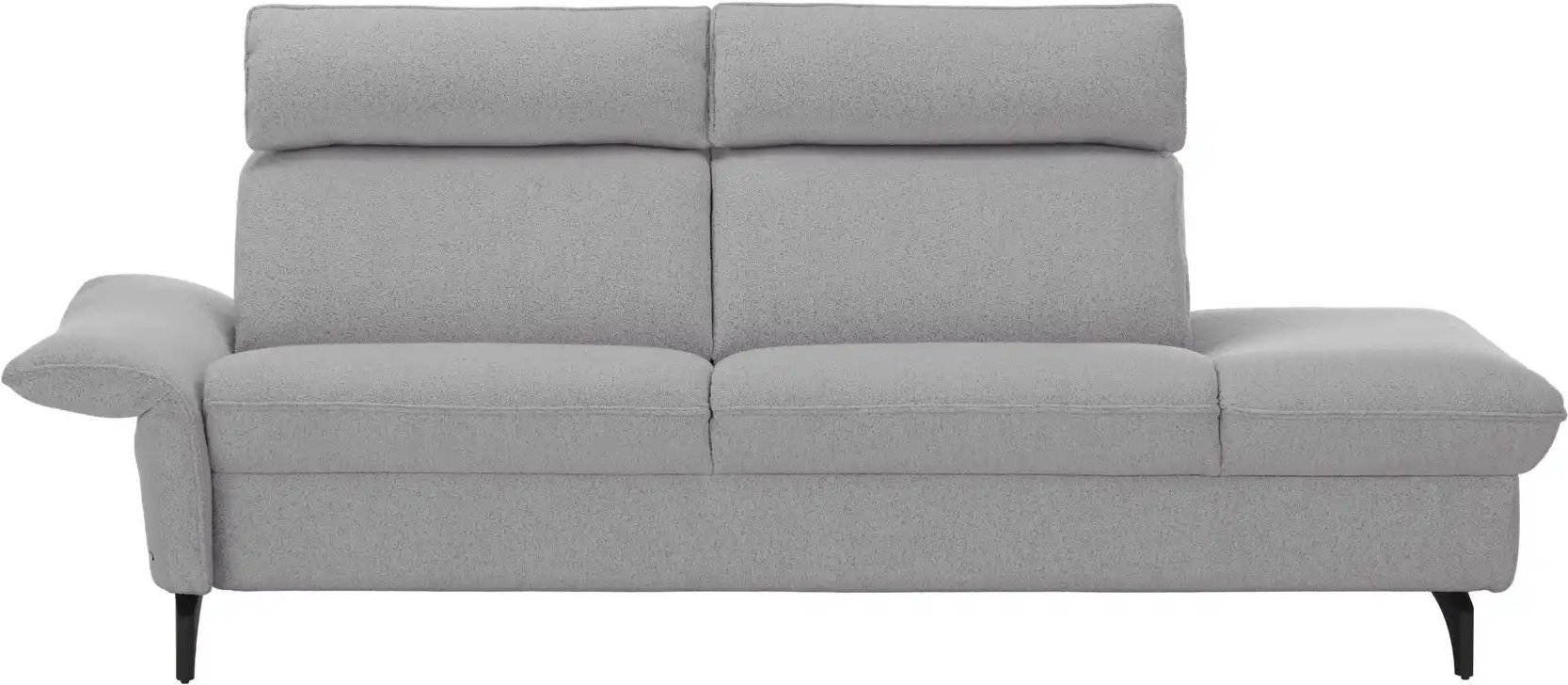 himolla Recamiére 1926 ¦ grau ¦ Maße (cm): B: 233 H: 106 T: 117.0 Polstermöbel > Ottomanen & Recamiere - Höffner