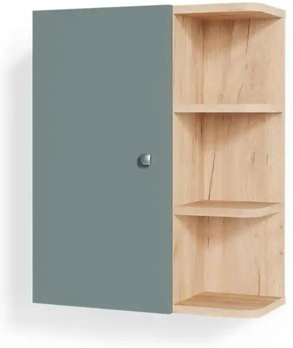 Badschrank ¦ grün ¦ Maße (cm): B: 47,2 H: 59,2 Schränke > Badschränke > Bad-Hängeschränke - Höffner