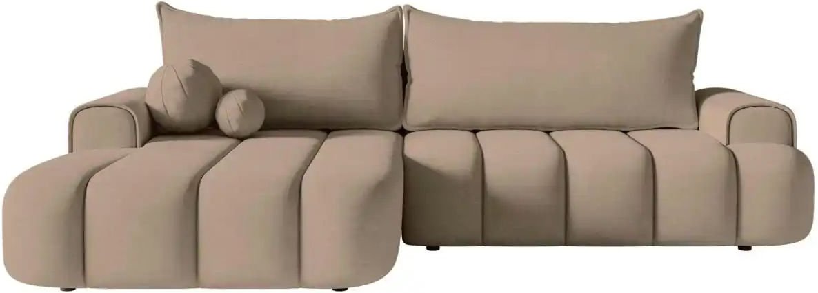 Thumbnail - Selsey Ecksofa mit Schlaffunktion Dandelino ¦ beige ¦ Maße (cm): B: 275 H: 80 Polstermöbel > Sofas > Ecksofas - Höffner