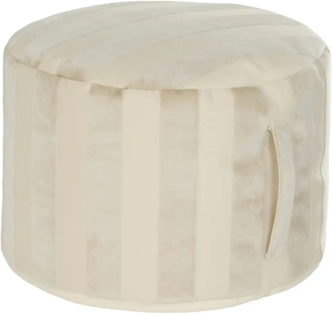 como Pouf Streifen ¦ Maße (cm): H: 30 Ø: 45 Polstermöbel > Hocker > Sitzpouf - Höffner