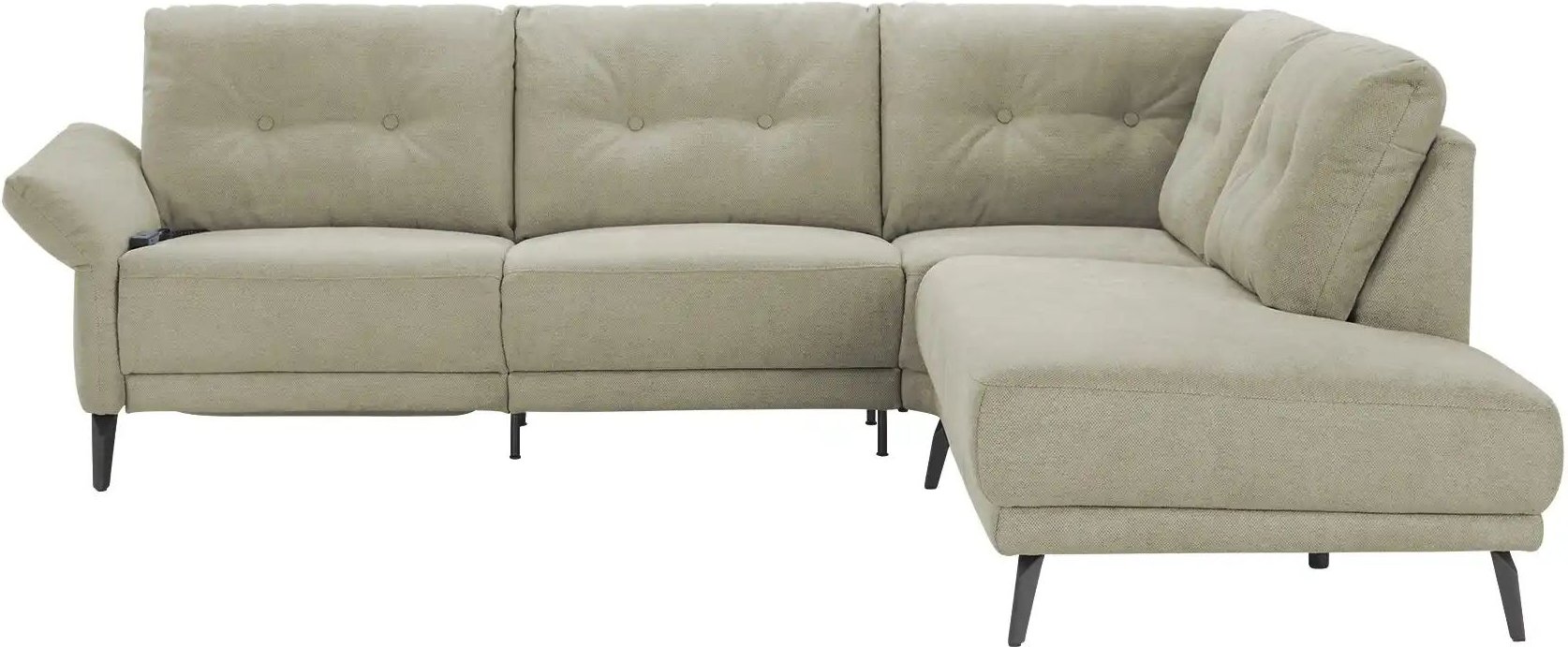 Jette Home Ecksofa Scope ¦ grün ¦ Maße (cm): B: 258 H: 88 T: 221.0 Polstermöbel > Sofas > Ecksofas - Höffner