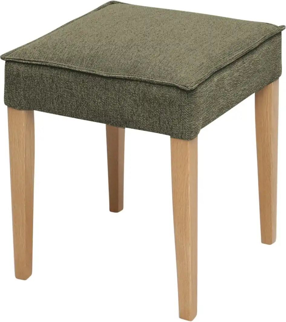 Woodford Polsterhocker  Laron ¦ grün ¦ Maße (cm): B: 42 H: 50 T: 42.0 Polstermöbel > Hocker - Höffner