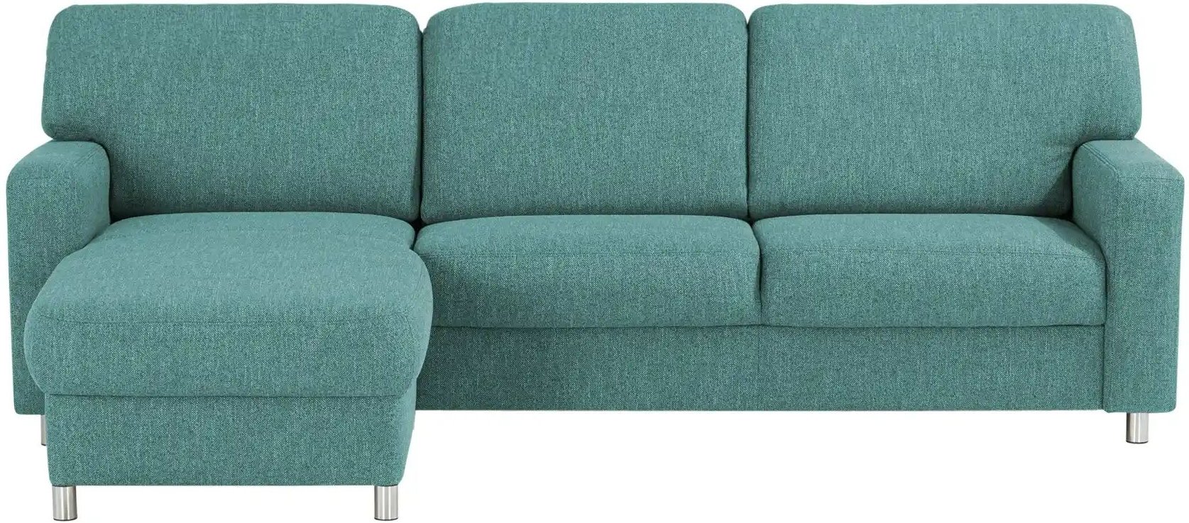 smart Ecksofa Valencia ¦ türkis/petrol ¦ Maße (cm): B: 253 H: 90 T: 173.0 Polstermöbel > Sofas > 3-Sitzer - Höffner