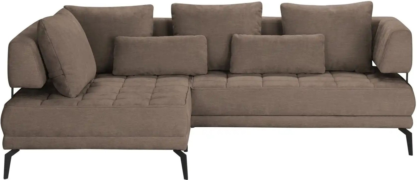 Thumbnail - switch Ecksofa Giotto ¦ braun ¦ Maße (cm): B: 242 H: 85 T: 176.0 Polstermöbel > Sofas > Ecksofas - Höffner