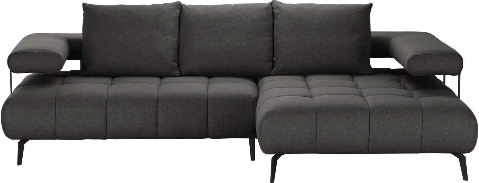 switch Ecksofa Magnetic ¦ schwarz ¦ Maße (cm): B: 266 H: 68,5 T: 180.0 Polstermöbel > Sofas > Ecksofas - Höffner