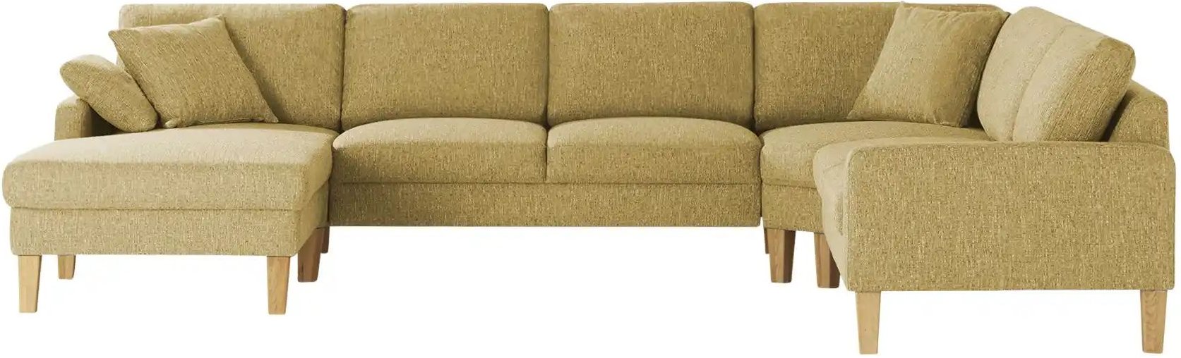 Wohnlandschaft  Bena ¦ gelb ¦ Maße (cm): B: 331 H: 89 T: 263.0 Polstermöbel > Sofas > Wohnlandschaften - Höffner