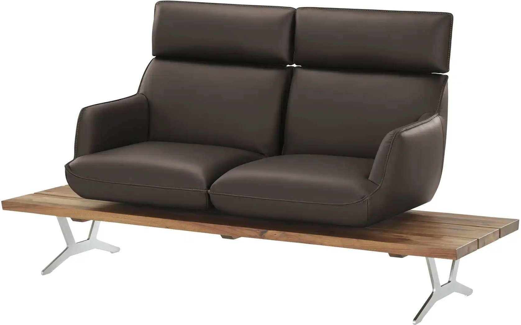 KOINOR Funktionsbank Merlin ¦ braun ¦ Maße (cm): B: 190 H: 114 T: 78.0 Bänke > Einzelbänke - Höffner