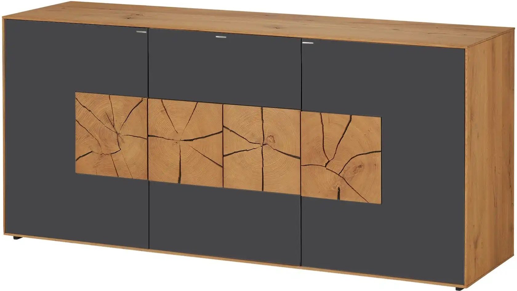 HARTMANN Sideboard Caya ¦ grau ¦ Maße (cm): B: 175 H: 81 T: 49.0 Kommoden & Sideboards > Sideboards - Höffner