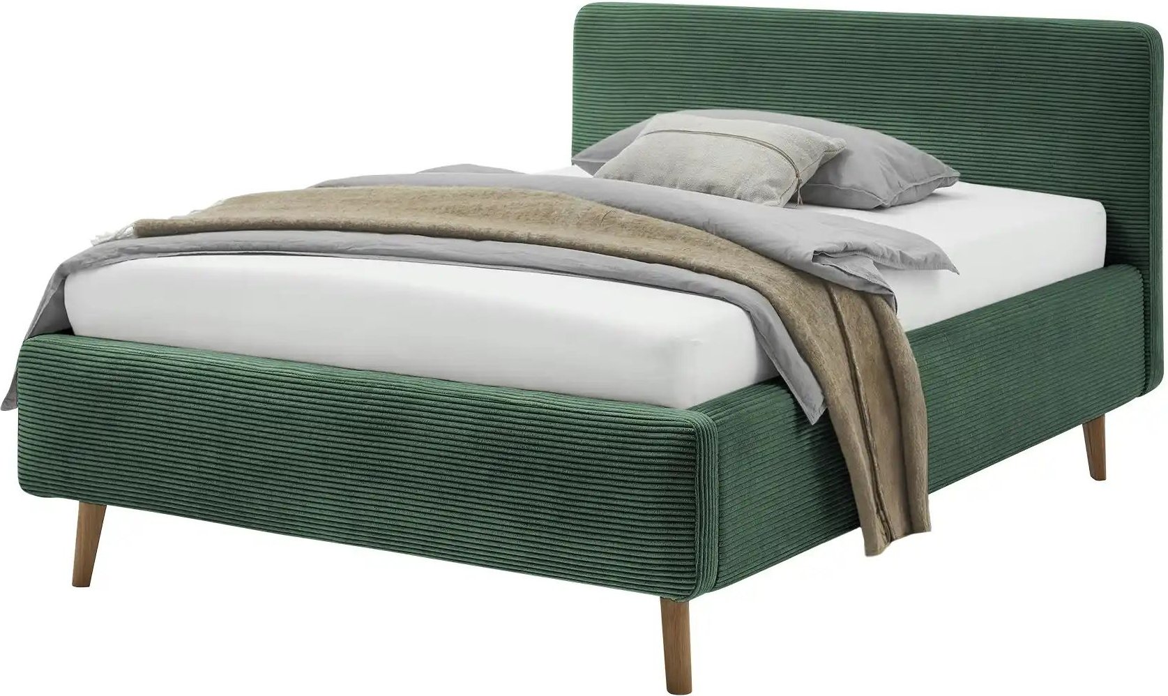 Polsterbett Mattis ¦ grün ¦ Maße (cm): B: 141 H: 105 Betten > Komfortbetten - Höffner