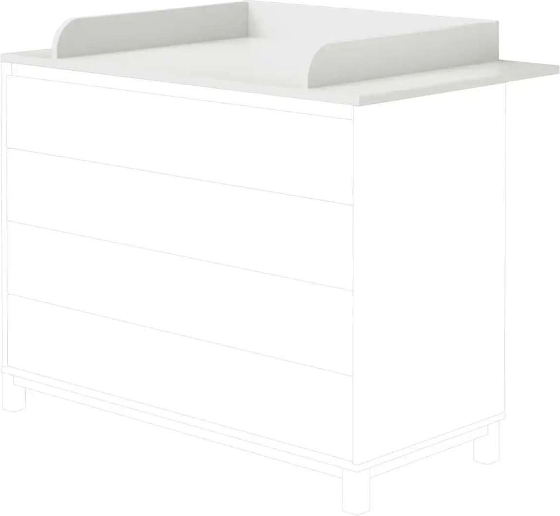 PAIDI Wickelaufsatz Olli ¦ weiß ¦ Maße (cm): B: 123,5 H: 12,5 T: 78.8 Baby > Babymöbel > Wickelaufsätze - Höffner