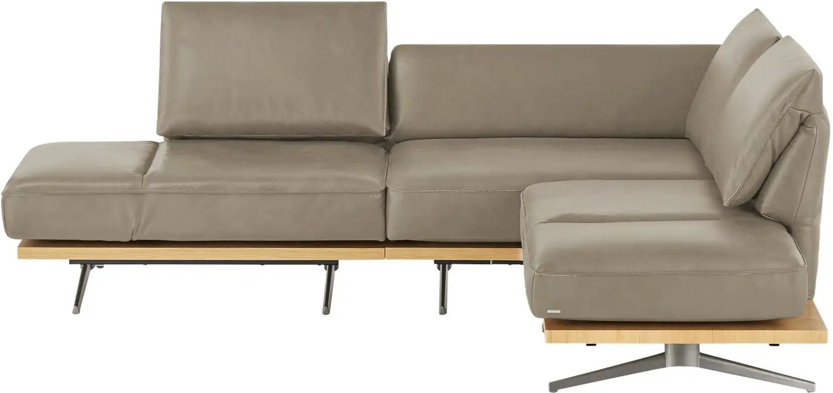 Thumbnail - KOINOR Ecksofa Phoenix ¦ grau ¦ Maße (cm): B: 253 H: 87 T: 209.0 Polstermöbel > Sofas > Ecksofas - Höffner