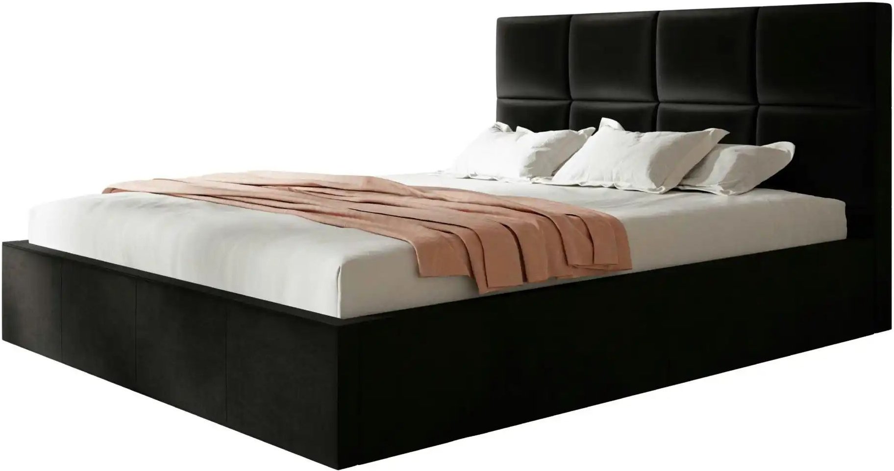 Thumbnail - Polsterbett mit Stauraum Slimbridge ¦ schwarz ¦ Maße (cm): B: 168 H: 90 Betten > Polsterbetten - Höffner