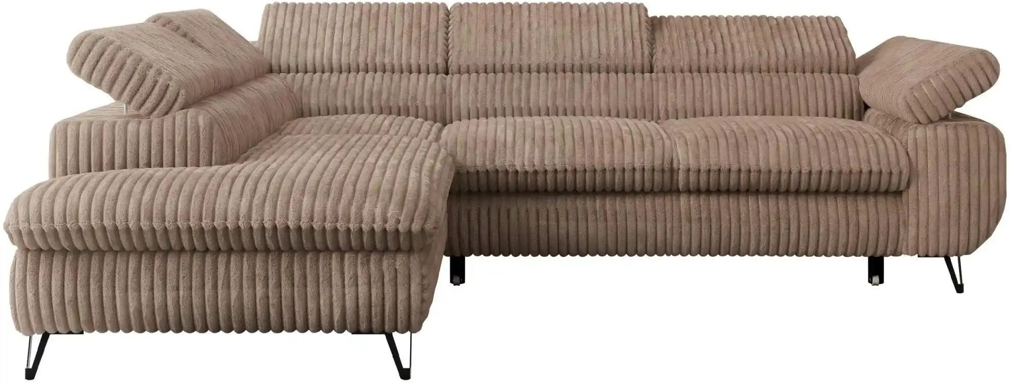 Ecksofa mit Schlaffunktion Peter ¦ braun ¦ Maße (cm): B: 273 H: 76 Polstermöbel > Sofas > Ecksofas - Höffner