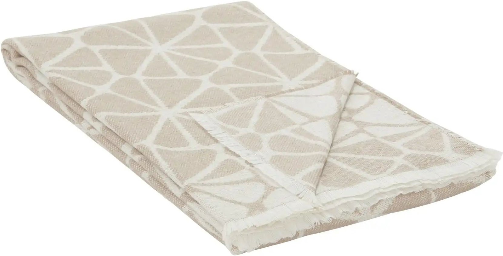 FRAAS Wohndecke Motif FRAAS ¦ beige ¦ Synthetik ¦ Maße (cm): B: 130 Dekokissen & Decken > Tagesdecken & Bettüberwürfe -...