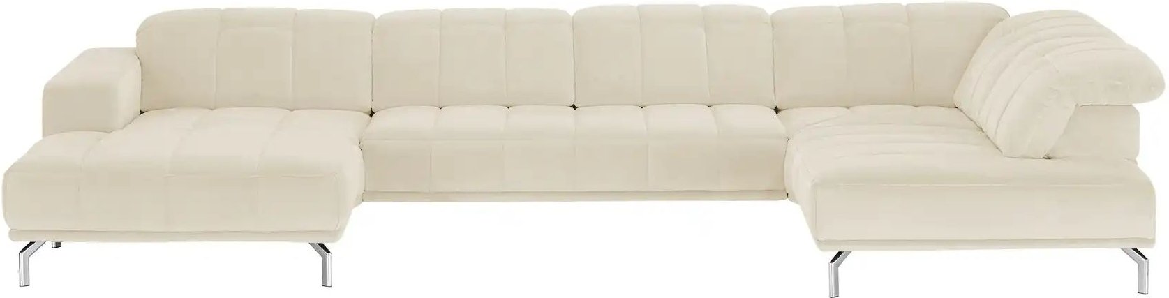 Thumbnail - Lounge Collection Wohnlandschaft Sarina ¦ creme ¦ Maße (cm): B: 383 H: 75 T: 212.0 Polstermöbel > Sofas > Wohnlandschaf...