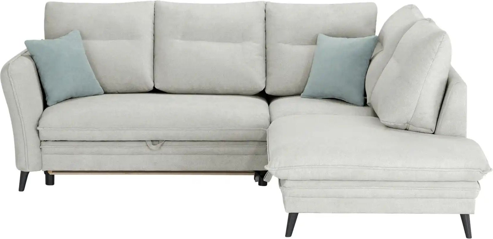 Thumbnail - Ecksofa Wilma ¦ grau ¦ Maße (cm): B: 245 H: 95 T: 203.0 Polstermöbel > Sofas > 3-Sitzer - Höffner