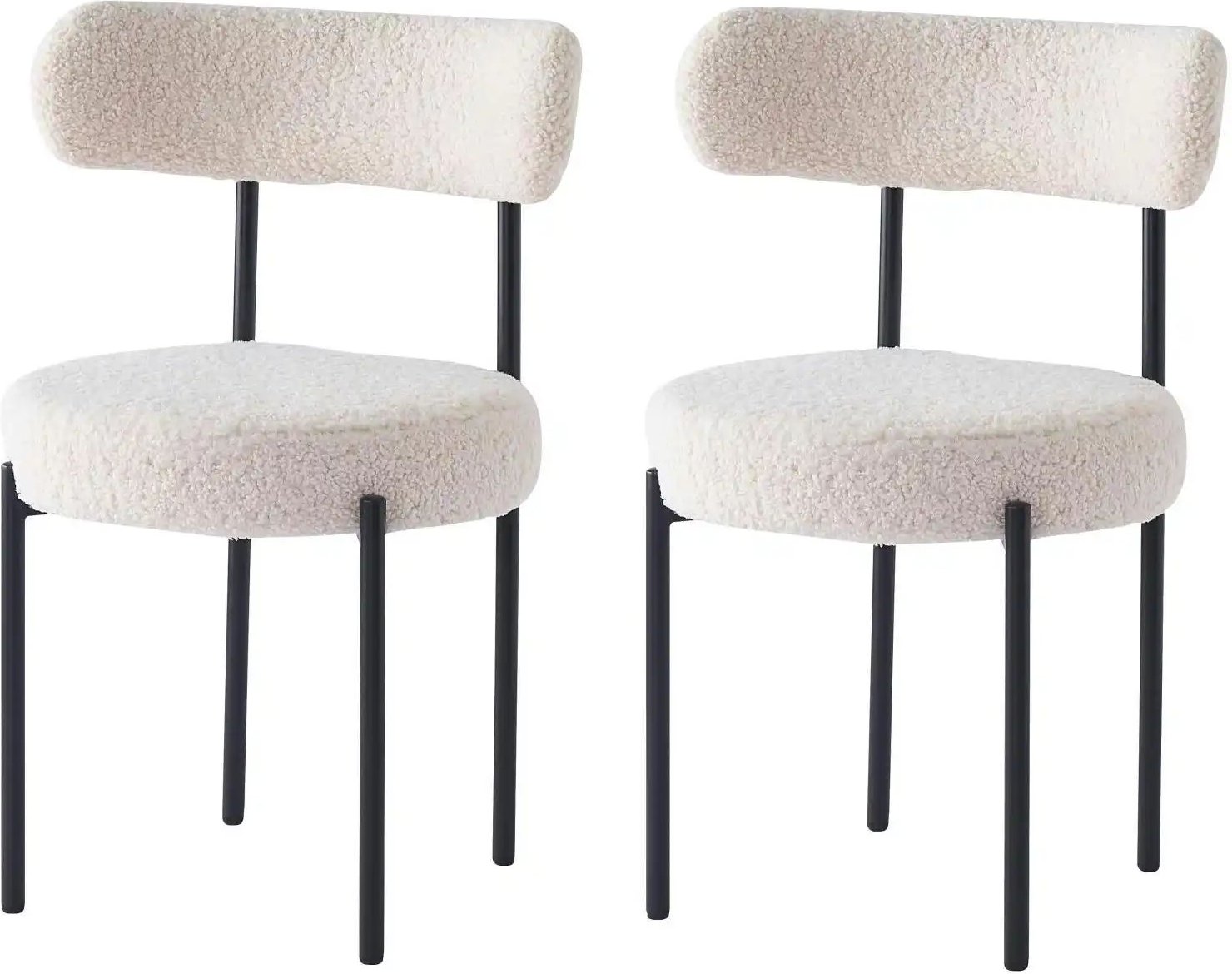 Stuhl 2er-Set Lars ¦ weiß ¦ Maße (cm): B: 47 H: 79 Stühle > Polsterstühle - Höffner