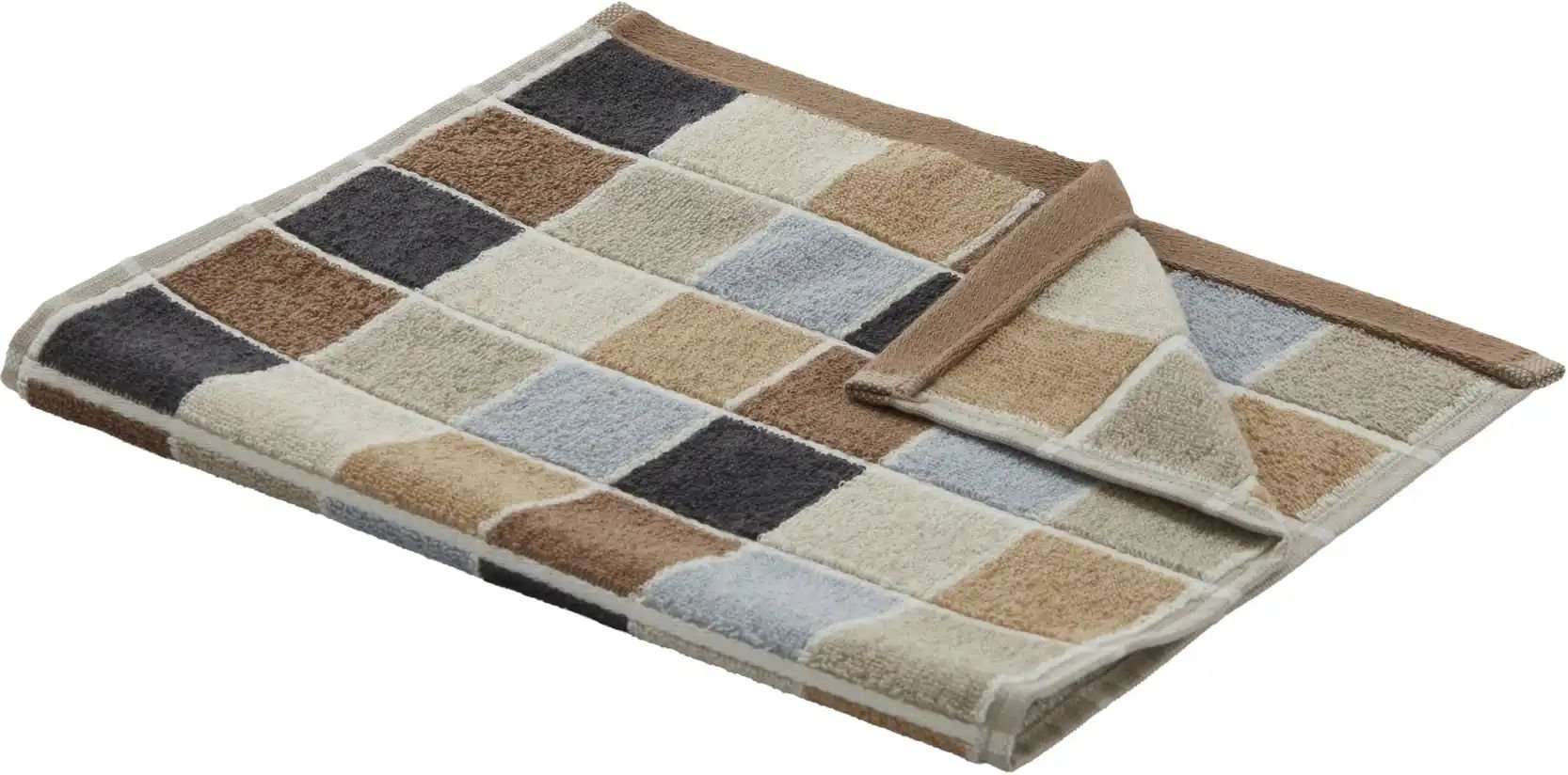 como Gästetuch Karo ¦ braun ¦ Maße (cm): B: 30 Badtextilien > Handtücher & Badetücher > Handtücher - Höffner