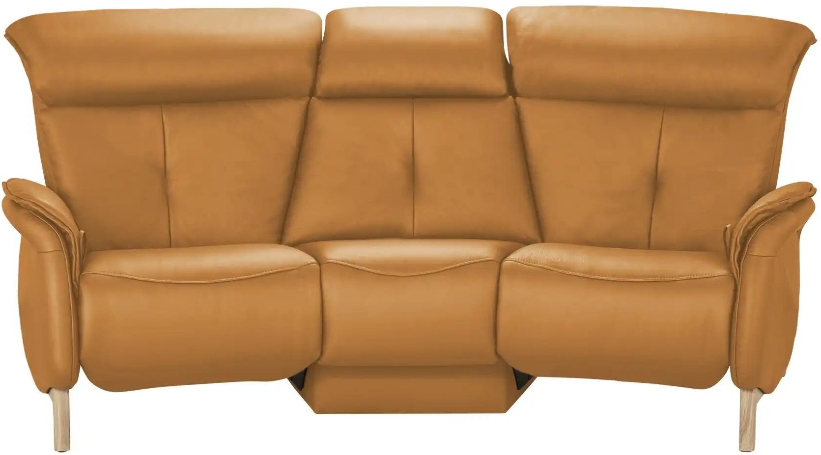 himolla Einzelsofa Leder 4708 ¦ orange ¦ Maße (cm): B: 216 H: 97 T: 119.0 Polstermöbel > Sofas > 2-Sitzer - Höffner