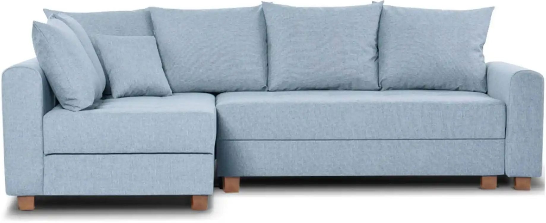 KONSIMO Ecksofa Revo ¦ blau ¦ Maße (cm): B: 255 H: 88 Polstermöbel > Sofas > Ecksofas - Höffner