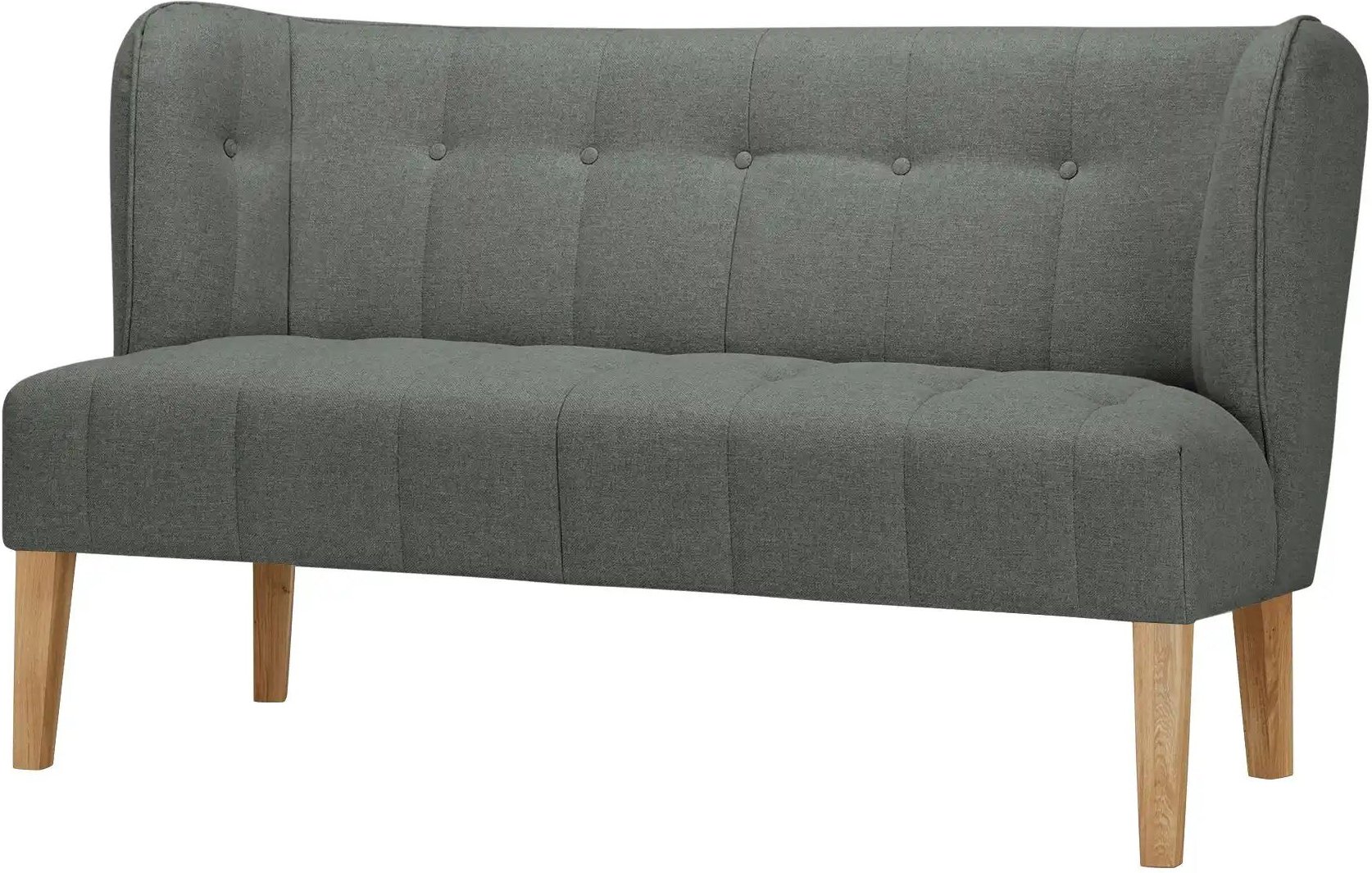 switch Küchensofa Bella ¦ grau ¦ Maße (cm): B: 158 H: 90 T: 72.0 Bänke > Einzelbänke - Höffner