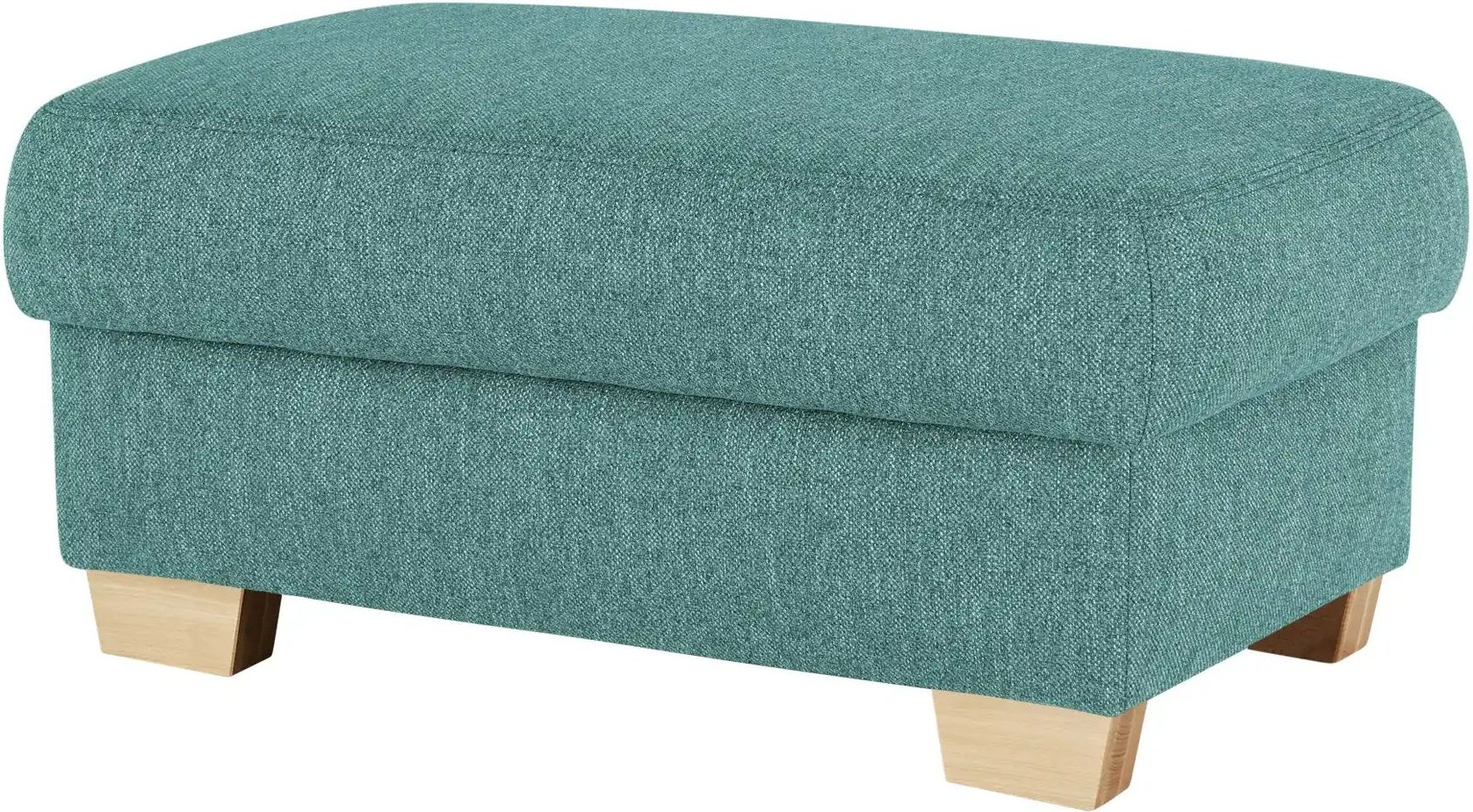 Thumbnail - smart Hocker Valencia ¦ blau ¦ Maße (cm): B: 100 H: 45 T: 60.0 Polstermöbel > Hocker - Höffner