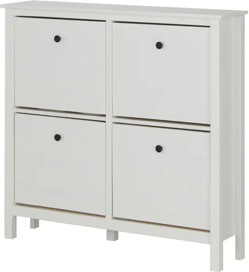 Schuhkommode Landliv ¦ weiß ¦ Maße (cm): B: 107 H: 101 T: 25.0 Garderoben & Kleiderstangen > Garderoben Schuhschränke -...