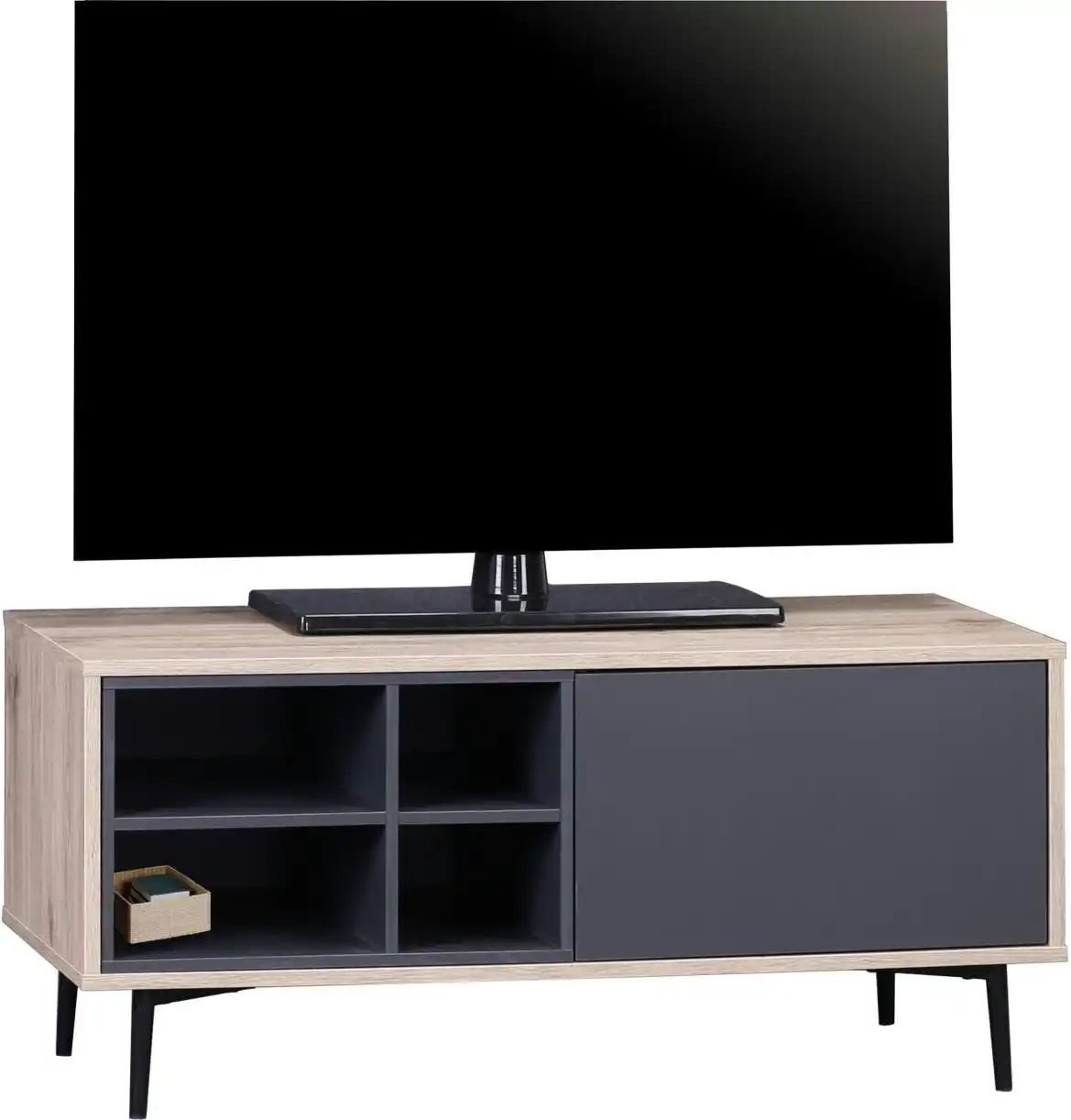Thumbnail - Lowboard ¦ grau ¦ Maße (cm): B: 97,5 H: 45 Kommoden & Sideboards > Lowboards - Höffner